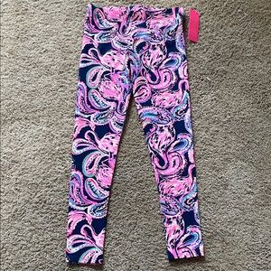 Lilly Pulitzer girls full length Maia leggings NWT
